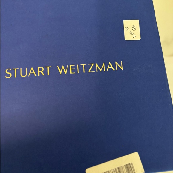 STUART WEITZMAN Sky High Embellished Ankle Strap Platform Sandals - Size 10b - Picture 10 of 10